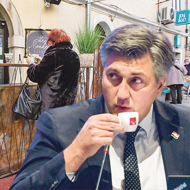 Andrej Plenković (desno), kafić Three Monkeys u Rijeci (glavna fotografija)