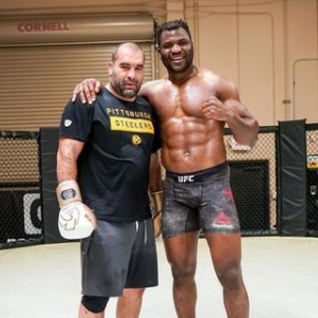 Blagoy Ivanov i Francis Ngannou