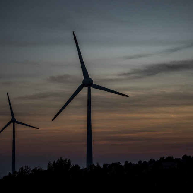 Ilustracija, vjetroelektrane