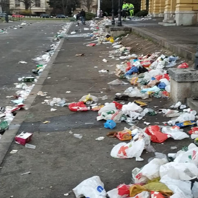 'Posljedice' tuluma ispred HNK