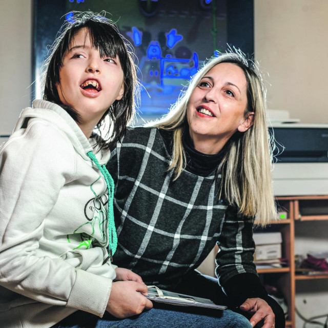 Petra Anđela i majka Irena