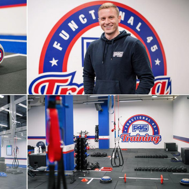 vlasnik Mihael Sviben u prostorijama centra F45 Training Zagreb 