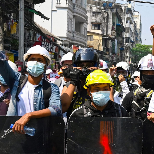 Prosvjedi u Mjanmaru