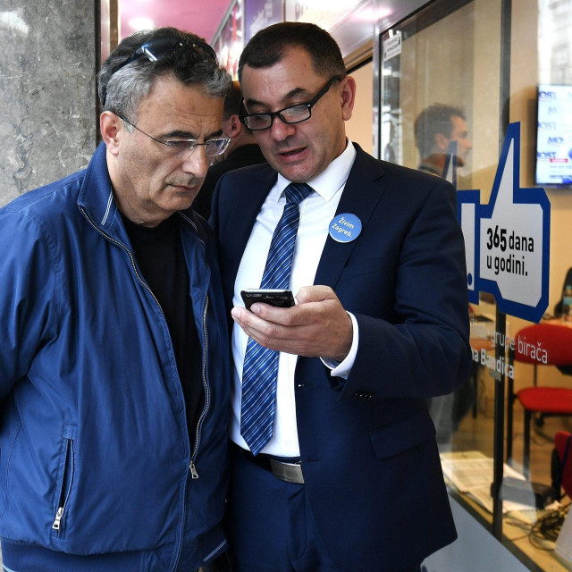 Pavle Kalinić i Ivica Lovrić, arhivska fotografija