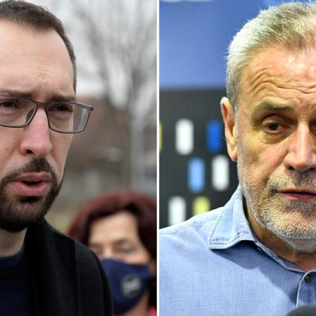 Tomislav Tomašević i Milan Bandić