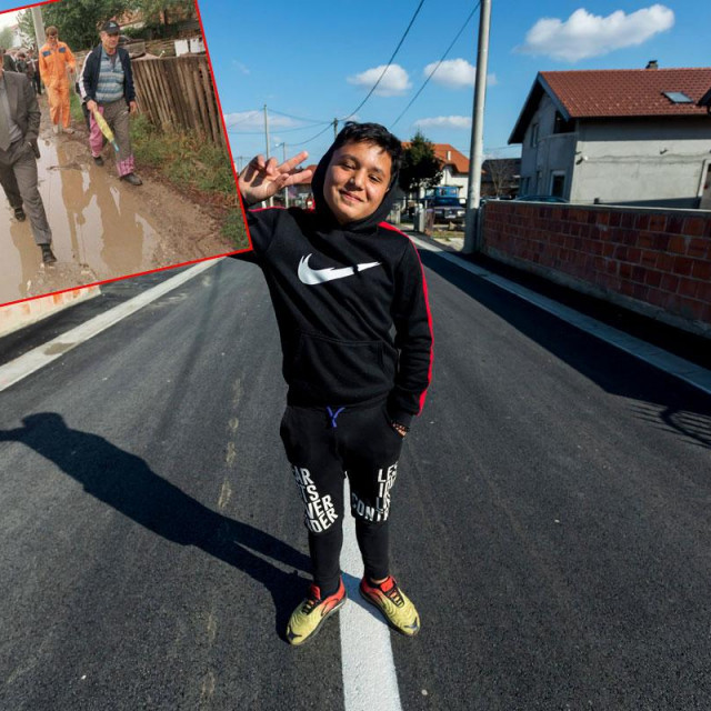 Benjamin Memeti; u kutu Milan Bandić u Kozari Boku 2000. godine