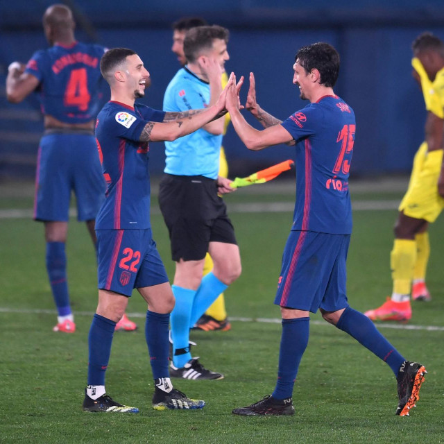 Šime Vrsaljko i Stefan Savić slave pobjedu