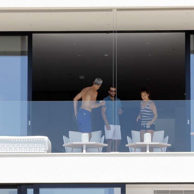 Serena Williams s prijateljima na odmoru u vili Loreni 2014. godine