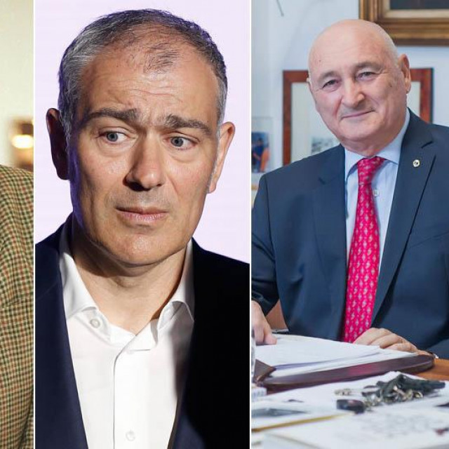 Milan Artuković, Emil Tedeschi, Branko Roglić, Pavo Zubak