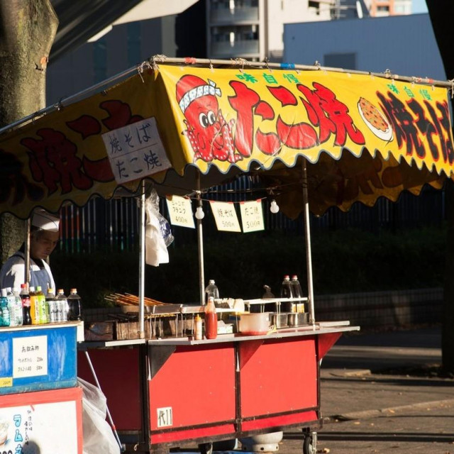 Ilustracija / Štand u Japanu