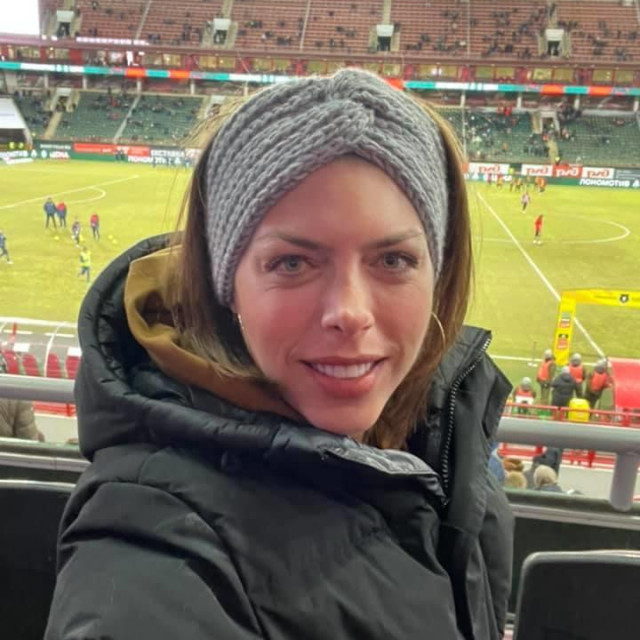 Blanka je uspjela pogledati i utakmicu brata Nikole u dresu CSKA-a