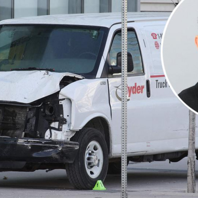 Alek Minassian i kombi kojim je ubio 10 osoba