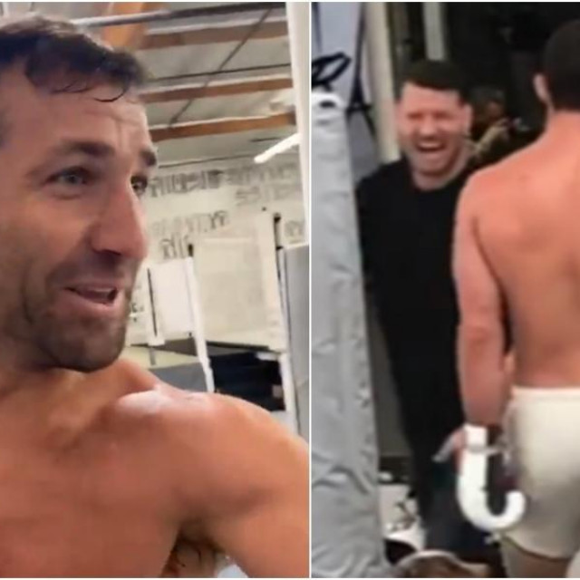 Luke Rockhold i Michael Bisping