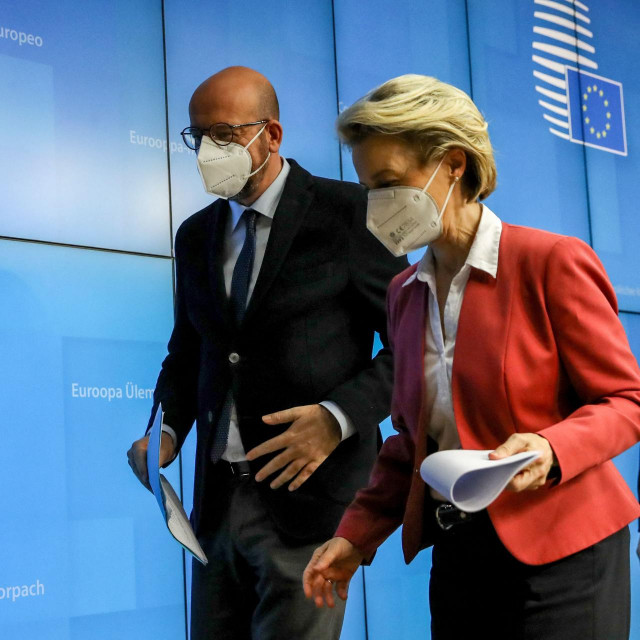 Charles Michel i Ursula von der Leyen