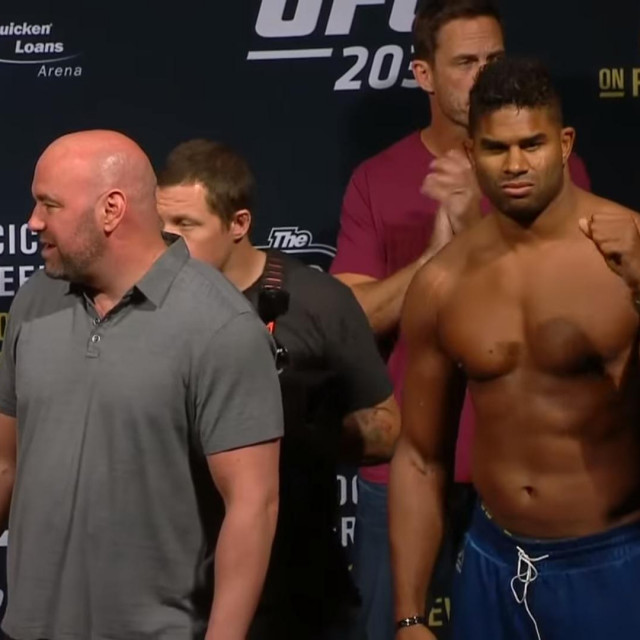 Dana White i Alistair Overeem