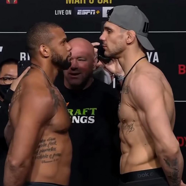 Thiago Santos i Aleksandar Rakić