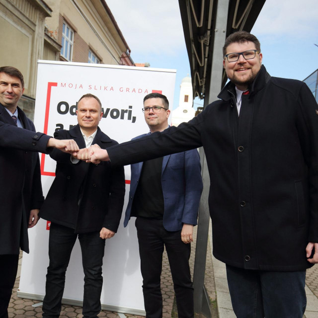 Danko Kočiš, Peđa Grbin, Denis Ambruš, Domagoj Hajduković