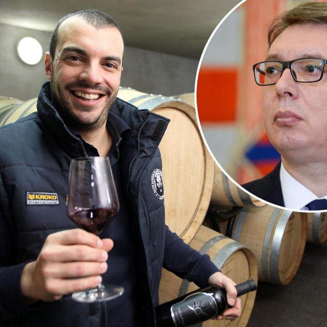 Bruno Trapan i Aleksandar Vučić