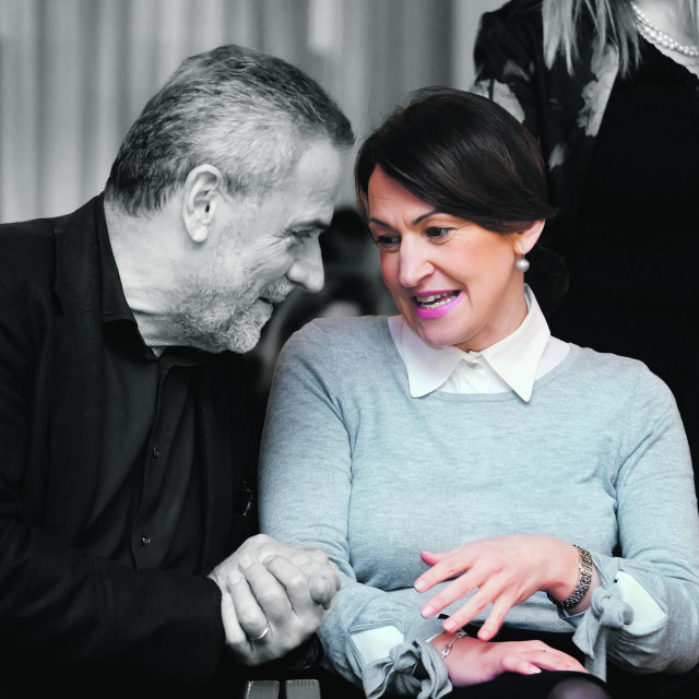 Milan Bandić i Jelena Pavičić Vukičević