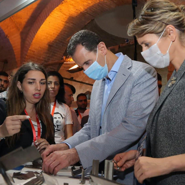 Bashar al-Asad i supruga Asma