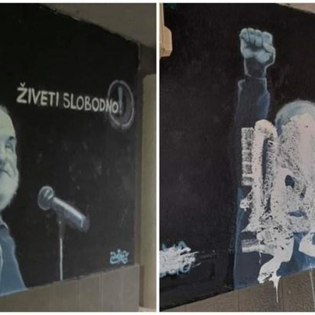 Mural posvećen Đorđu Balaševiću