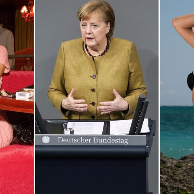 Žena iz Ukrajine, Angela Merkel i žena iz Brazila