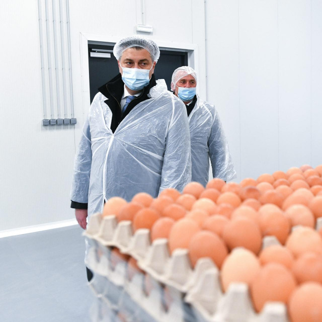 Andrej Plenković na farmi obitelji Lukač