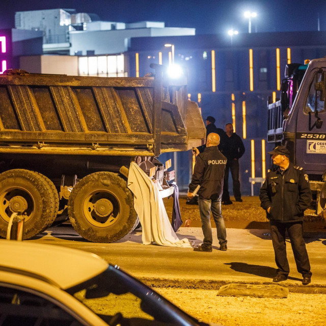 Očevid na mjestu pogibije