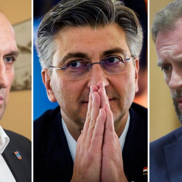 Ivan Anušić, Andrej Plenković, Mario Banožić