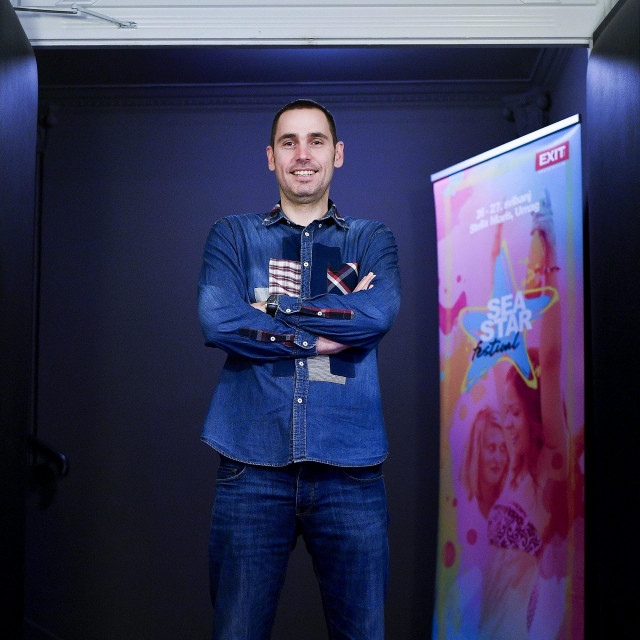 Direktor novosadskog festivala EXIT i umaškog Sea star festivala Dušan Kovačević