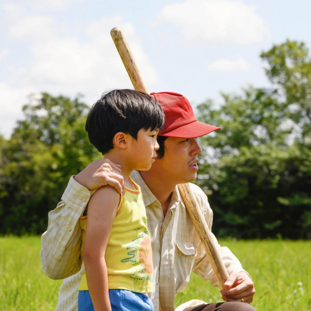 Alan Kim i Steven Yeun u ”Minariju”