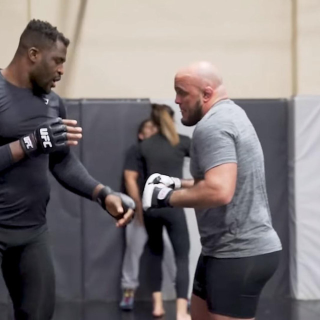 Francis Ngannou i Ilir Latifi