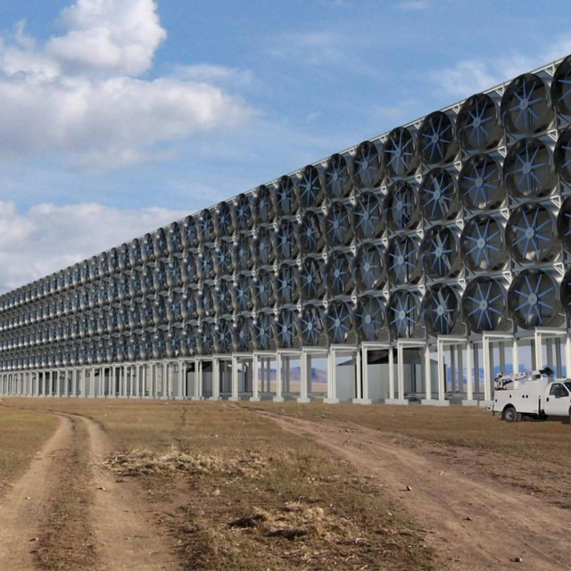 Postrojenje za ”hvatanje” CO2 iz zraka