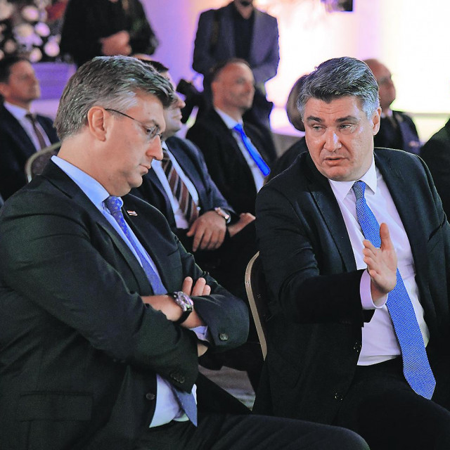 Andrej Plenković i Zoran Milanović
