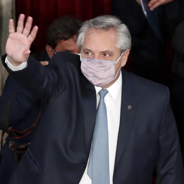 Predsjednik Argentine Alberto Fernandez