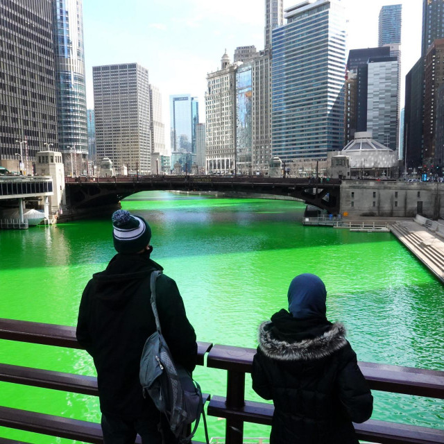 Obilježavanje blagdana sv. Patrika u Chicagu