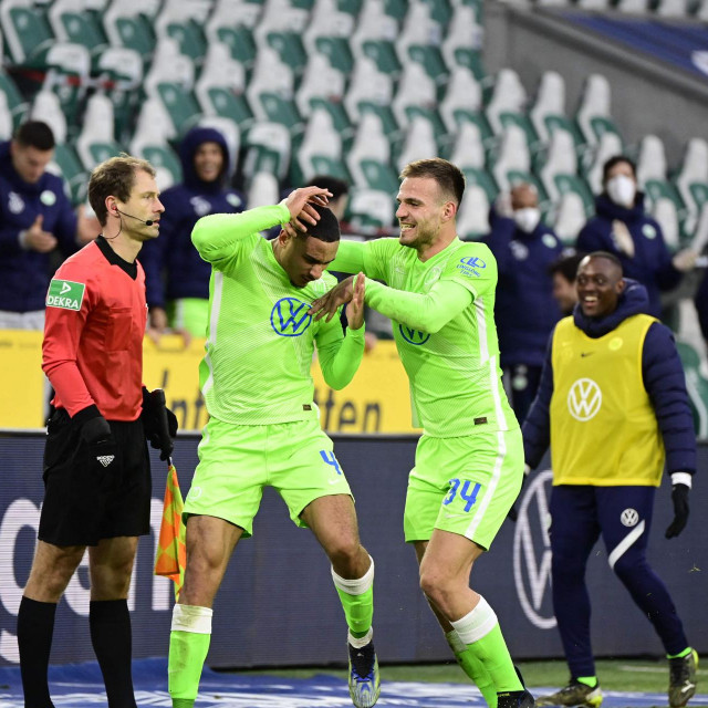 Marin Pongračić u dresu Wolfsburga