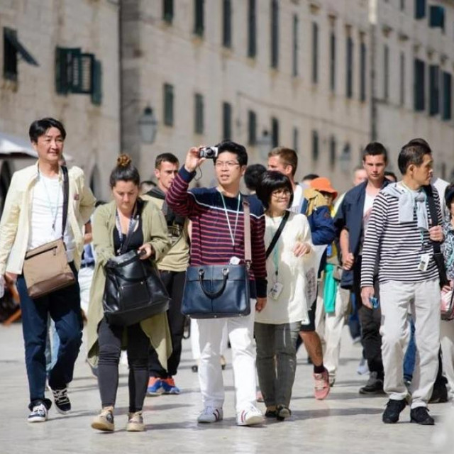 Turisti u Dubrovniku