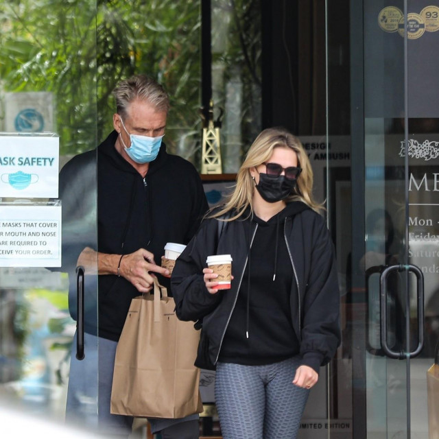 Dolph Lundgren i Emma Krokdal 