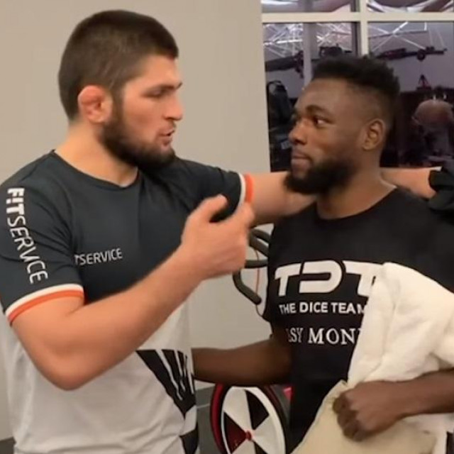 Khabib Nurmagomedov i Manel Kape