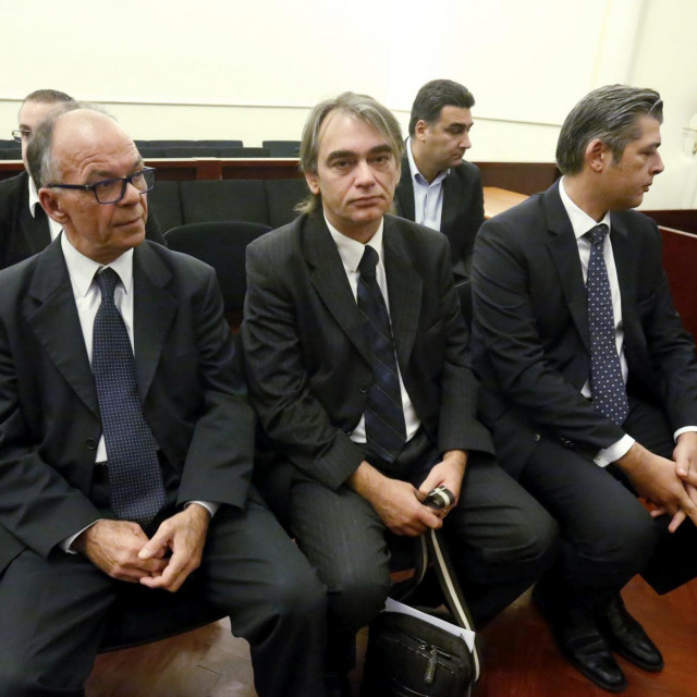 Josip Protega, Ivan Sladonja i Mario Kirinić
 