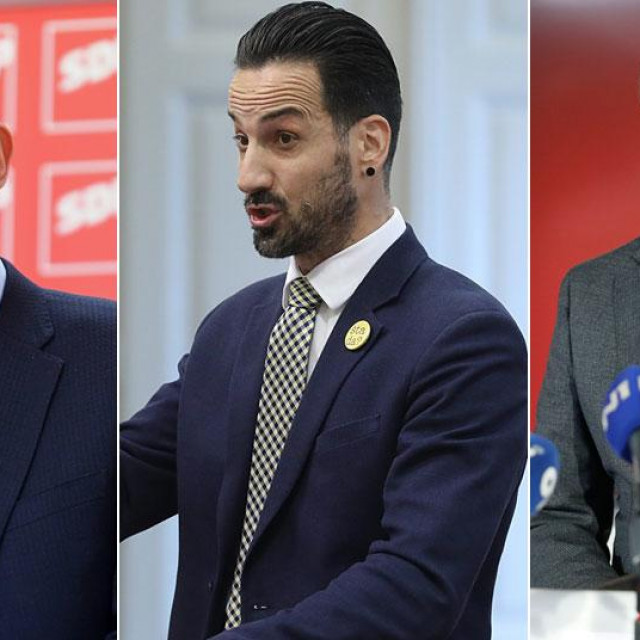 Marko Filipović, Marin Miletić i Davor Štimac