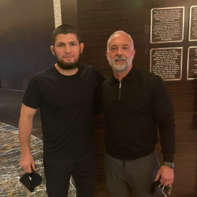 Khabib Nurmagomedov i Lorenzo Fertitta