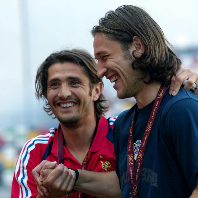 Bixente Lizarazu i Niko Kovač (2004. godina)