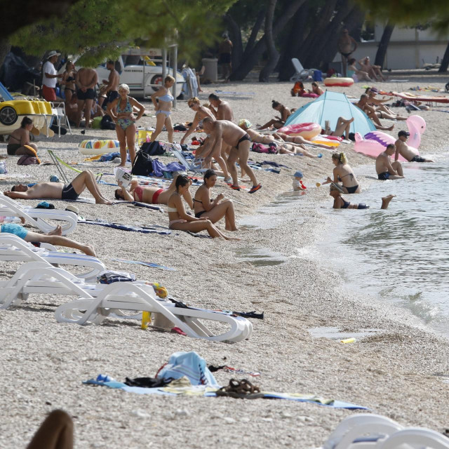 Plaža u Makarskoj