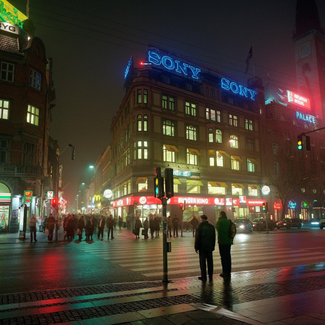 Prizor iz Kopenhagena, ilustracija