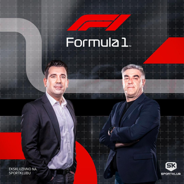 Marijan Projić (desno), formula 1