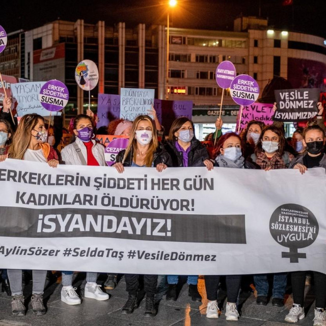 Istanbul, prosvjedi u prosincu 2020.