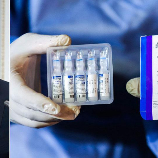 Kirill Dmitriev i kutija Sputnika V