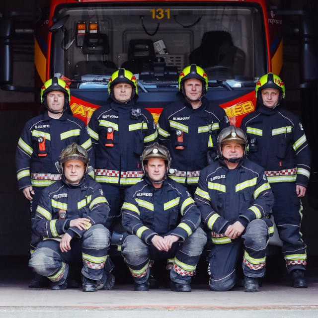 Vatrogasci koji su na dan zagrebačkog potresa odradili velik broj intervencija
 